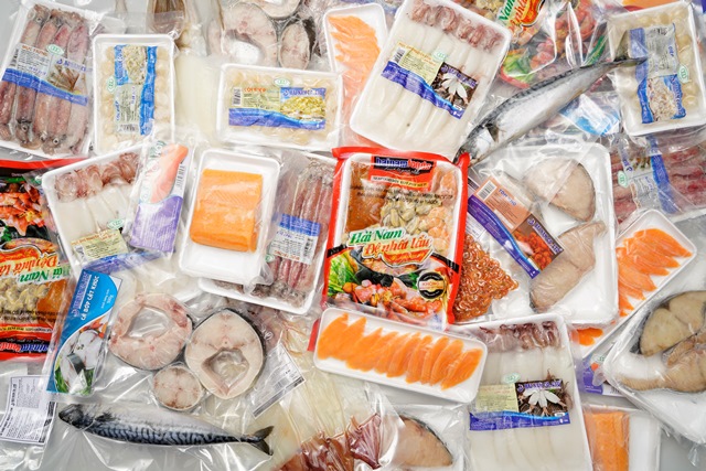hải sản đông lạnh