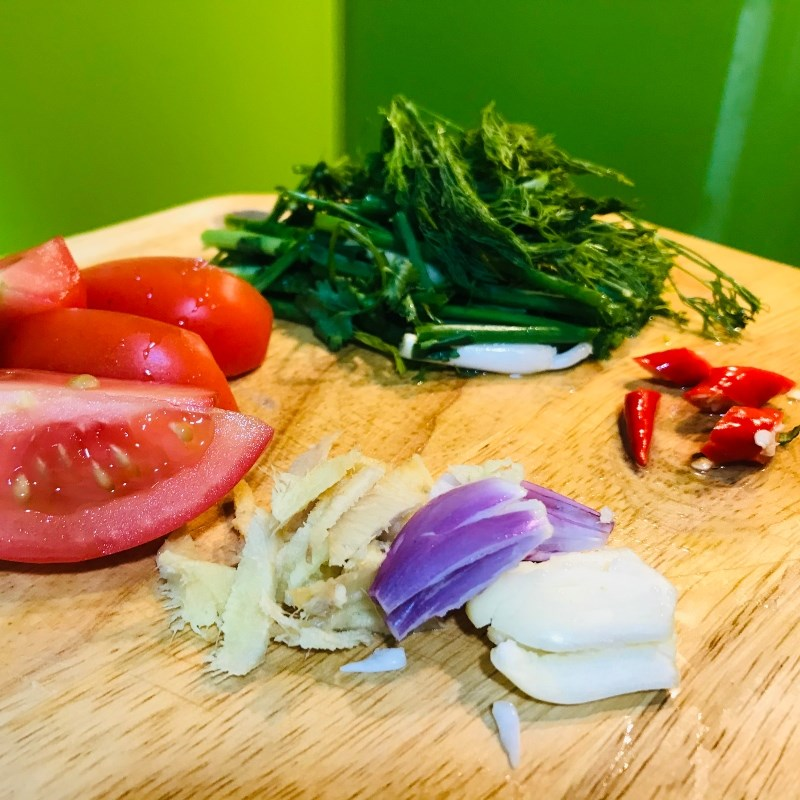 bạch tuộc nhúng mẻ