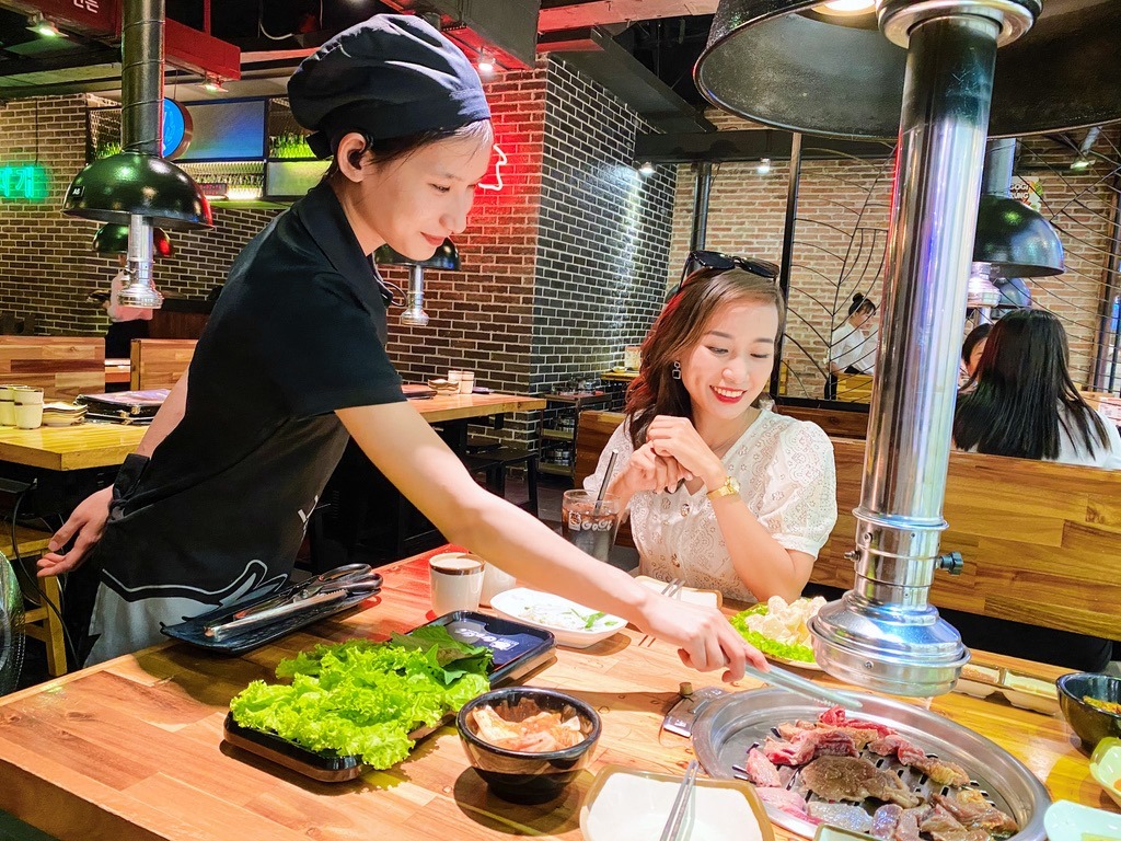 Mô hình mở quán buffet hải sản
