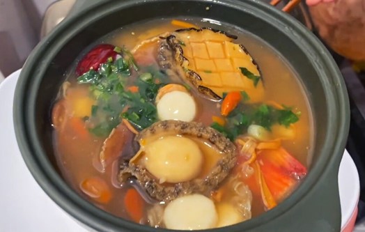 Súp bào ngư cua