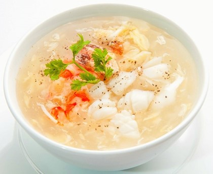 súp tôm hùm