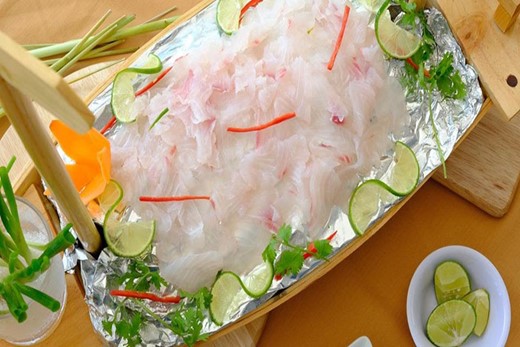 Gỏi cá mú tái chanh