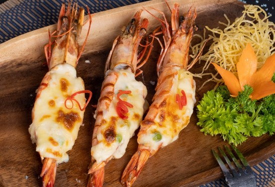 tôm sú nướng phô mai